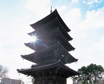 シリーズ1 東寺の五重塔
