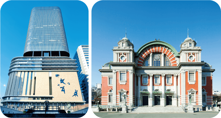 フェスティバルホール 大阪市中央公会堂