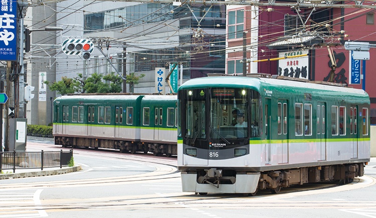 JAPAN京阪電車沿線 京阪電車 京津線