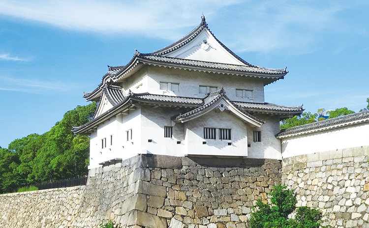 千貫櫓は城内最古の建物のひとつ