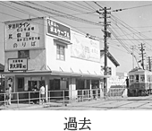浜大津駅　過去の写真